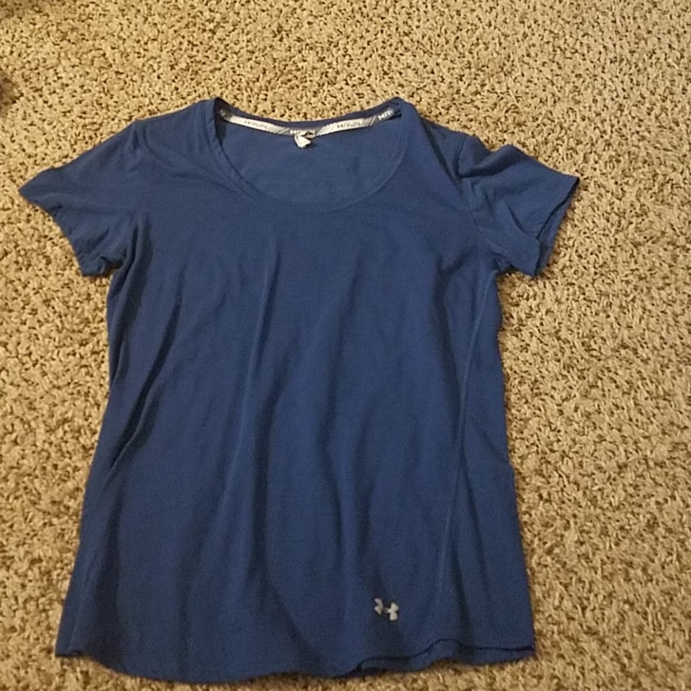 Blue Under Armour t shirt